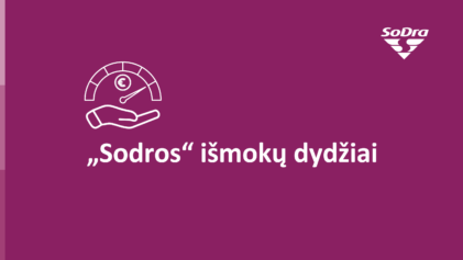 Prasidėjus naujam ketvirčiui atnaujintos &bdquo;Sodros&ldquo; i&scaron;mokų ribos