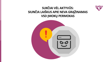 Naujas sukčių kabliukas: žada „Sodros“ išmokas